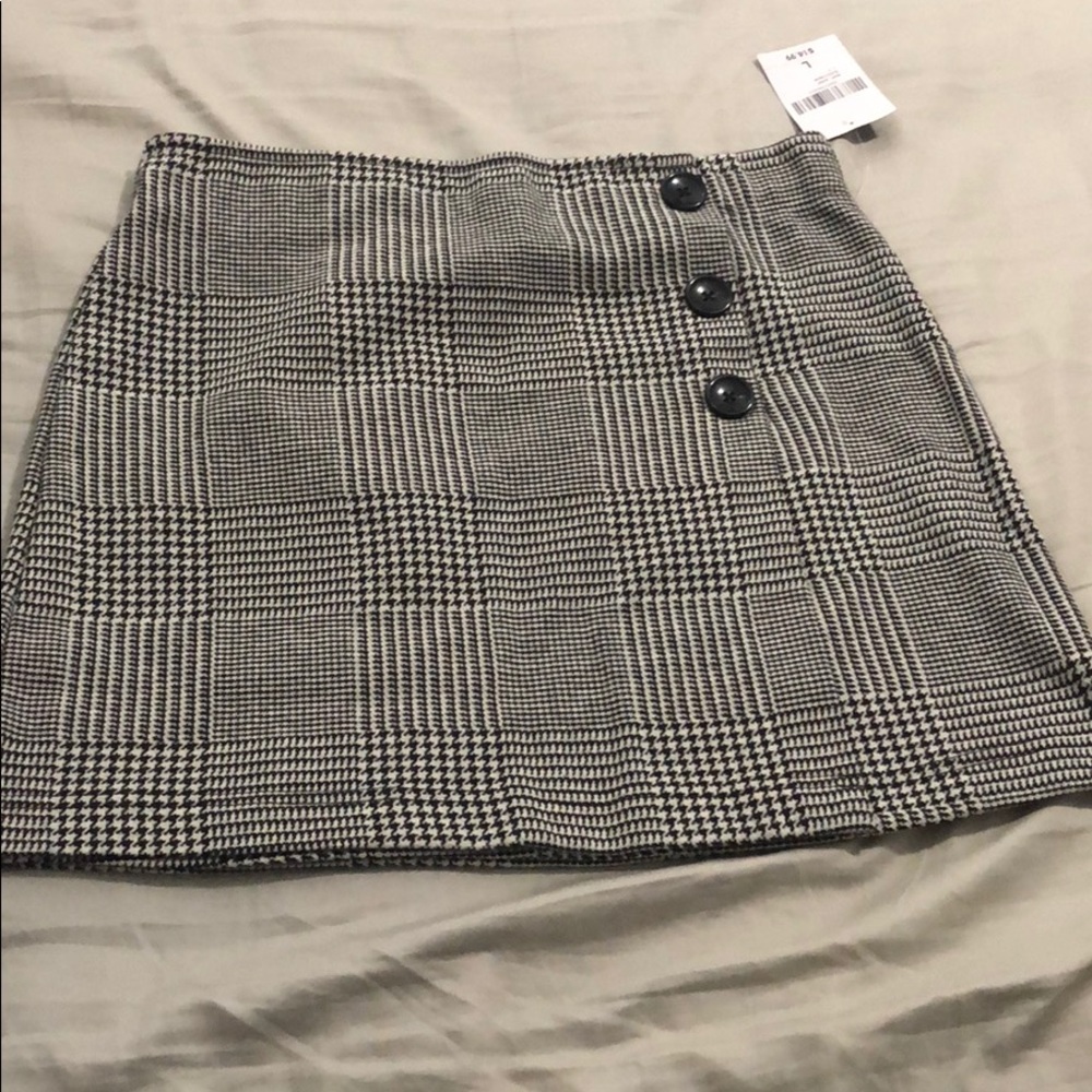 Plaid skirt